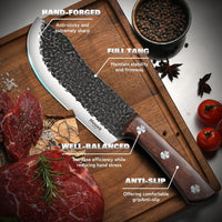 Huusk Serbian Style Chef Knife
