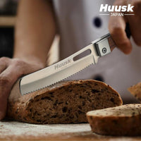 Huusk Folding Chef Knife - Natural Wood, 4.37 inch