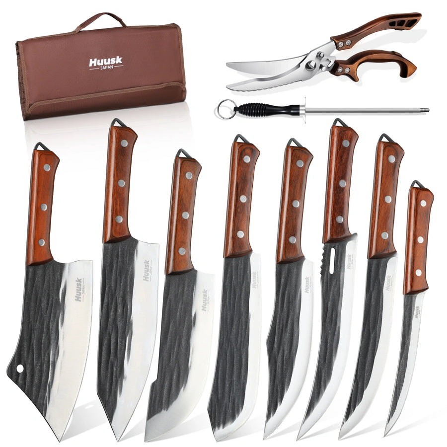 Huusk 10-Piece Japanese Knife Set