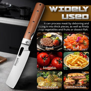 Huusk 4-Piece Folding Chef Knife Set