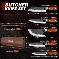 Huusk Butcher & Cleaver Chef Knife