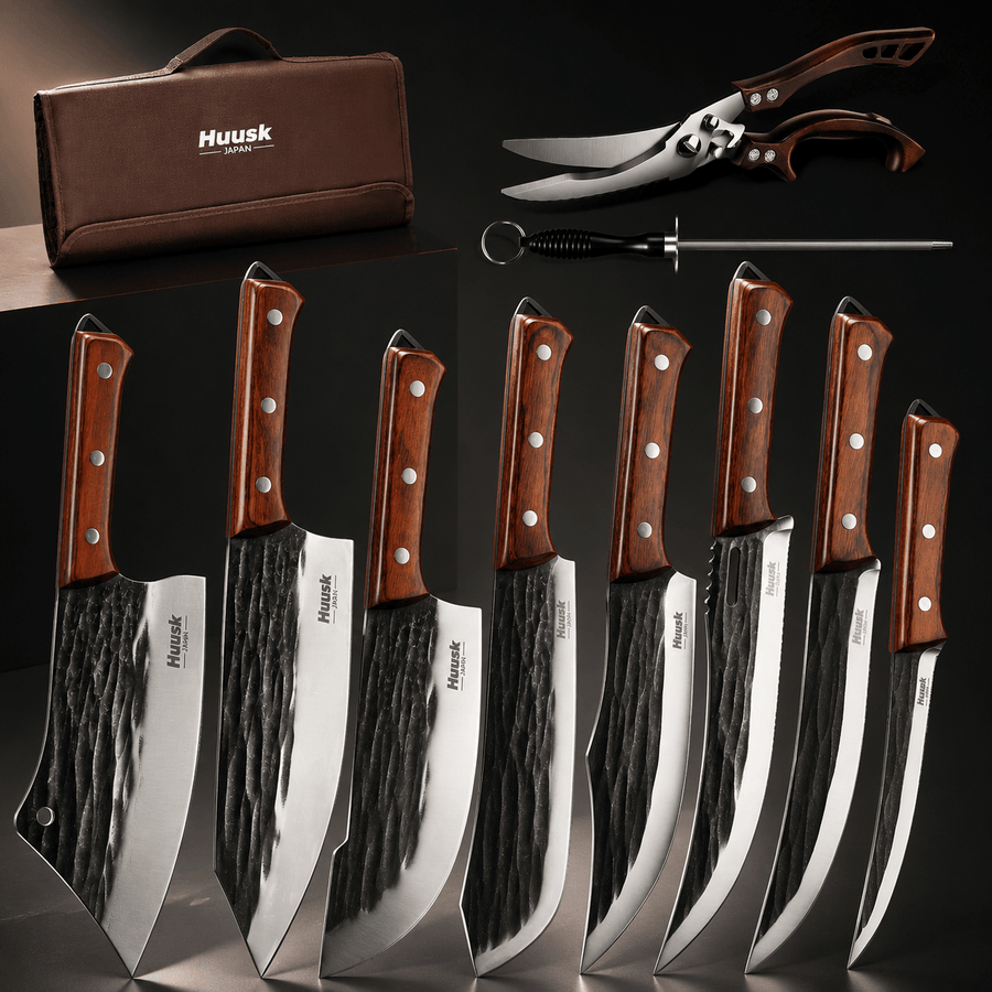 Huusk 10-Piece Japanese Knife Set