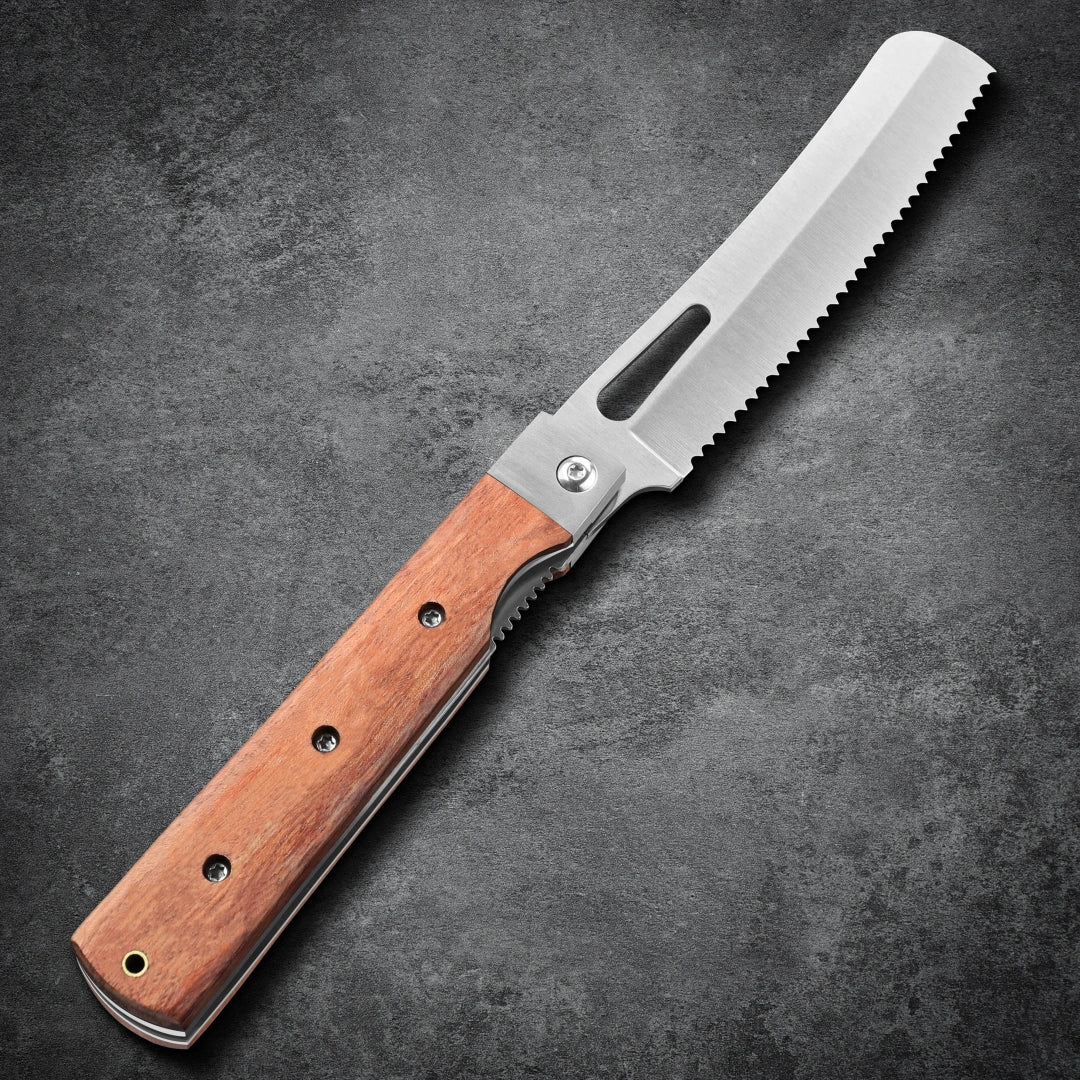 Huusk 2.3-Inch Folding Serrated Knife product photo 3