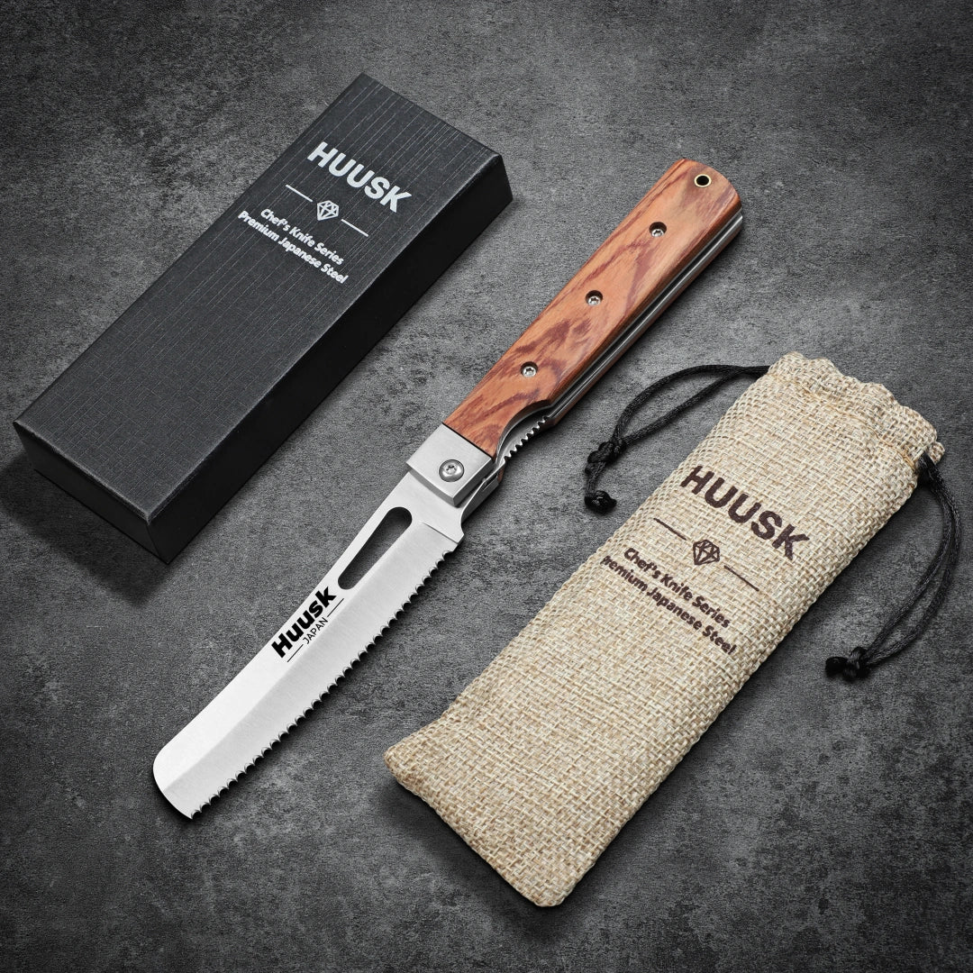 Huusk 2.3-Inch Folding Serrated Knife product photo 9