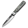 Huusk 3.94-Inch Green Wood Folding Chef Knife