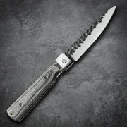 Huusk 3.94-Inch Green Wood Folding Chef Knife product photo 5