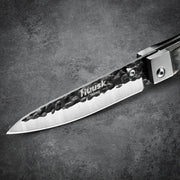 Huusk 3.94-Inch Green Wood Folding Chef Knife product photo 7