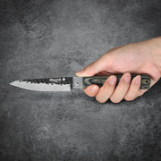Huusk 3.94-Inch Green Wood Folding Chef Knife product photo 9