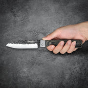 Huusk 4.26-Inch Green Wood Folding Chef Knife product photo 8