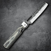 Huusk 4.33-Inch Green Wood Folding Chef Knife product photo 3