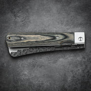Huusk 4.33-Inch Green Wood Folding Chef Knife product photo 5