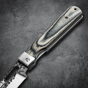 Huusk 4.33-Inch Green Wood Folding Chef Knife product photo 7