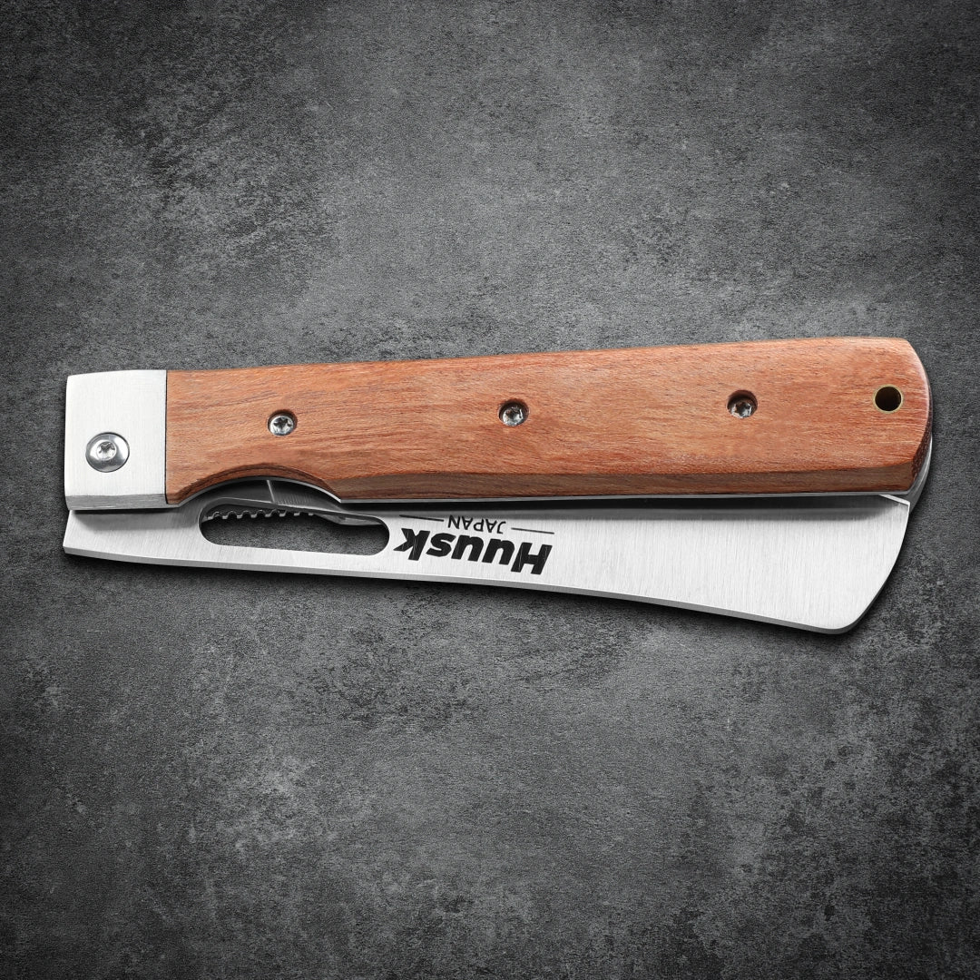 Huusk 4.33-Inch Natural Wood Handle Kitchen Chopper product photo 5