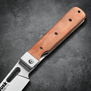 Huusk 4.33-Inch Natural Wood Handle Kitchen Chopper product photo 7