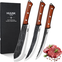 Huusk 3-Piece Japanese Style Knife Set